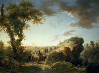 San Giovanni Battista predica