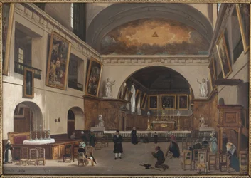 Interno della chiesa di Saint-Jean-Saint-François