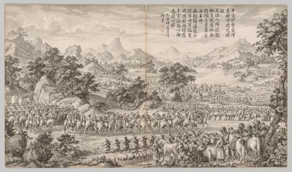 Ricevimento della resa dagli Eli, c. 1765-1774, poema datato 1760