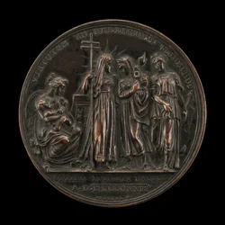 Allegoria del trionfo della religione [retro], 1822-1823