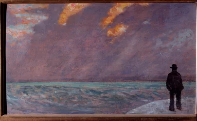Tramonto sul mare