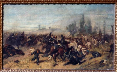 La carica della Madonna della Scoperta (Battaglia di Solferino e San Martino, 24 giugno 1859)