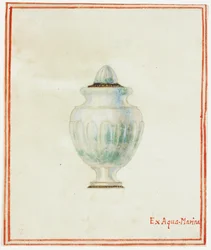 Aquamarine Urn