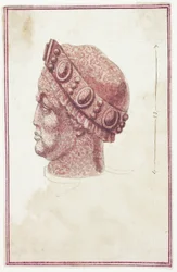 Testa di porfido (San Marco, Venezia)