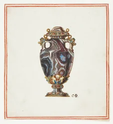 Vaso in porfido