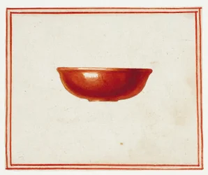 Piattino rosso