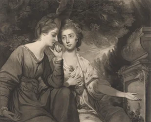 Signora Harriet Bouverie e Signora Frances Ann Crewe