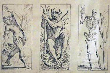 Carte dei tarocchi del XVII secolo di Giuseppe Maria Mitelli