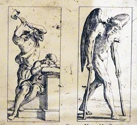 Carte dei tarocchi del XVII secolo di Giuseppe Maria Mitelli