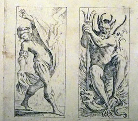 Carte dei tarocchi del XVII secolo di Giuseppe Maria Mitelli