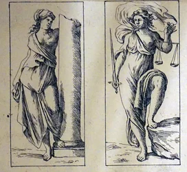 Carte dei tarocchi del XVII secolo di Giuseppe Maria Mitelli