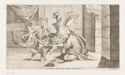 Enea parte per la battaglia
