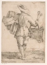 Venditore di utensili da cucina (L