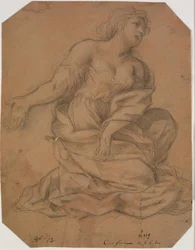 Donna inginocchiata