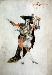 Sketch for Rossini’s "Barbiere di Siviglia”