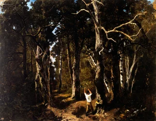 Il taglialegna a Fontainebleau