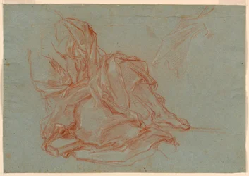 Studi per un Giovane, Drappeggio