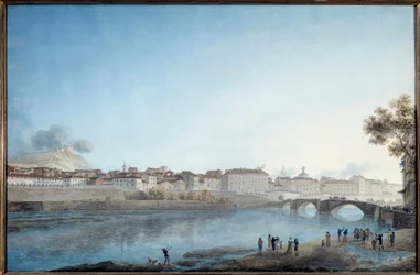 Entrata del generale Napoleone Bonaparte a Nizza, primo quartier generale dei francesi il 28 marzo 1796