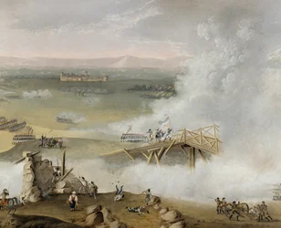 La battaglia del Ponte di Arcole, vicino a Verona