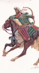 Arcieri a cavallo Parti