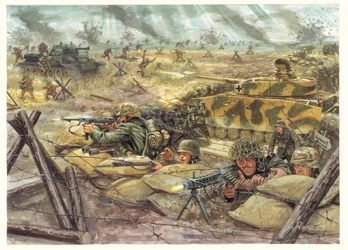 Seconda Guerra Mondiale: Battaglia di Kursk nel 1943 tra forze tedesche e sovietiche