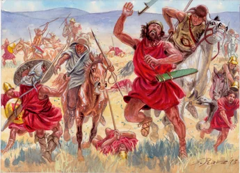 I cavalieri tessali sorprendono gli spartani