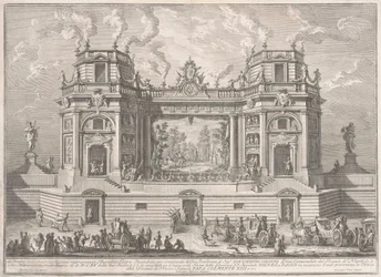 La Seconda Macchina per la Chinea del 1761: Un Magnifico Teatro