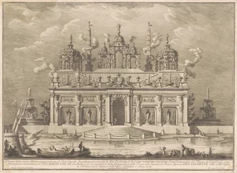 La Prima Macchina per la Chinea del 1765: Il Giardino delle Esperidi