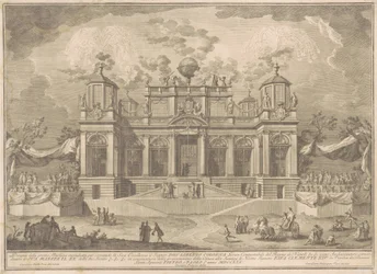 La Prima Macchina per la Chinea del 1770: Un edificio romano per il commercio