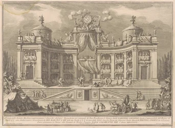 La Seconda Macchina per la Chinea del 1766: Un teatro per giochi atletici