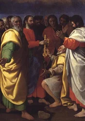 Il mandato di Cristo a San Pietro