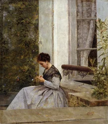 Una donna che fa l