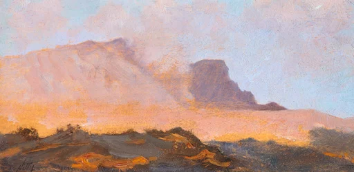 Fumarola del Vesuvio, circa 1871