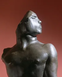 Frammento di una figura, c.1922 (bronzo) (dettaglio)