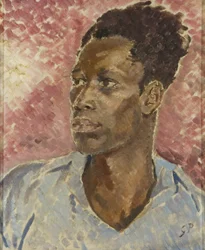 Testa di una persona nera, ca. 1935