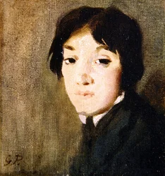 Studio della testa per il ritratto dell