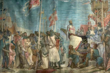 Riccardo Cuor di Leone Parte per la Terza Crociata, 1927