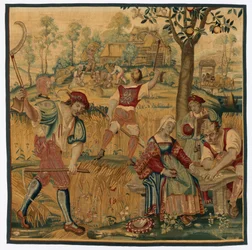Estate: Scena di raccolto