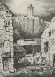 Donjon del Castello di Polignac, 1830