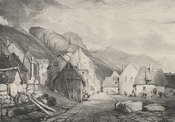 Entrata del villaggio dei Bains