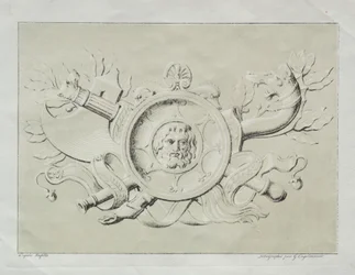 Raccolta di saggi litografici: Un trofeo