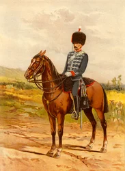 La cavalleria della Honourable Artillery Company, 1890