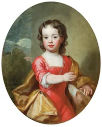 Ritratto di Algernon Seymour, conte di Hertford, poi 7° duca di Somerset, da bambino, all