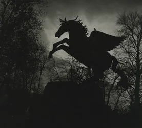 Statua di Pegaso nei Giardini di Mirabell