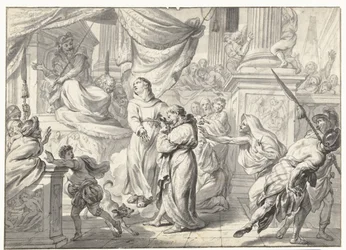 Scena dalla vita di un santo