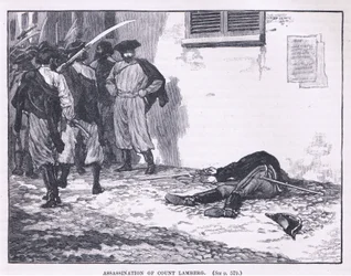 Assassinio del conte Lamberg, 1849