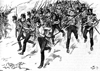 La brigata di guardie di Dilkess è arrivata, 1896, 1902