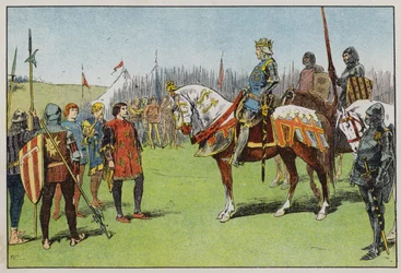 Enrico V prima della battaglia di Agincourt