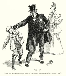 Illustrazione per La Storia dei Cercatori di Tesori di E Nesbit