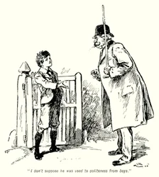 Illustrazione per La storia dei cercatori di tesori di E Nesbit